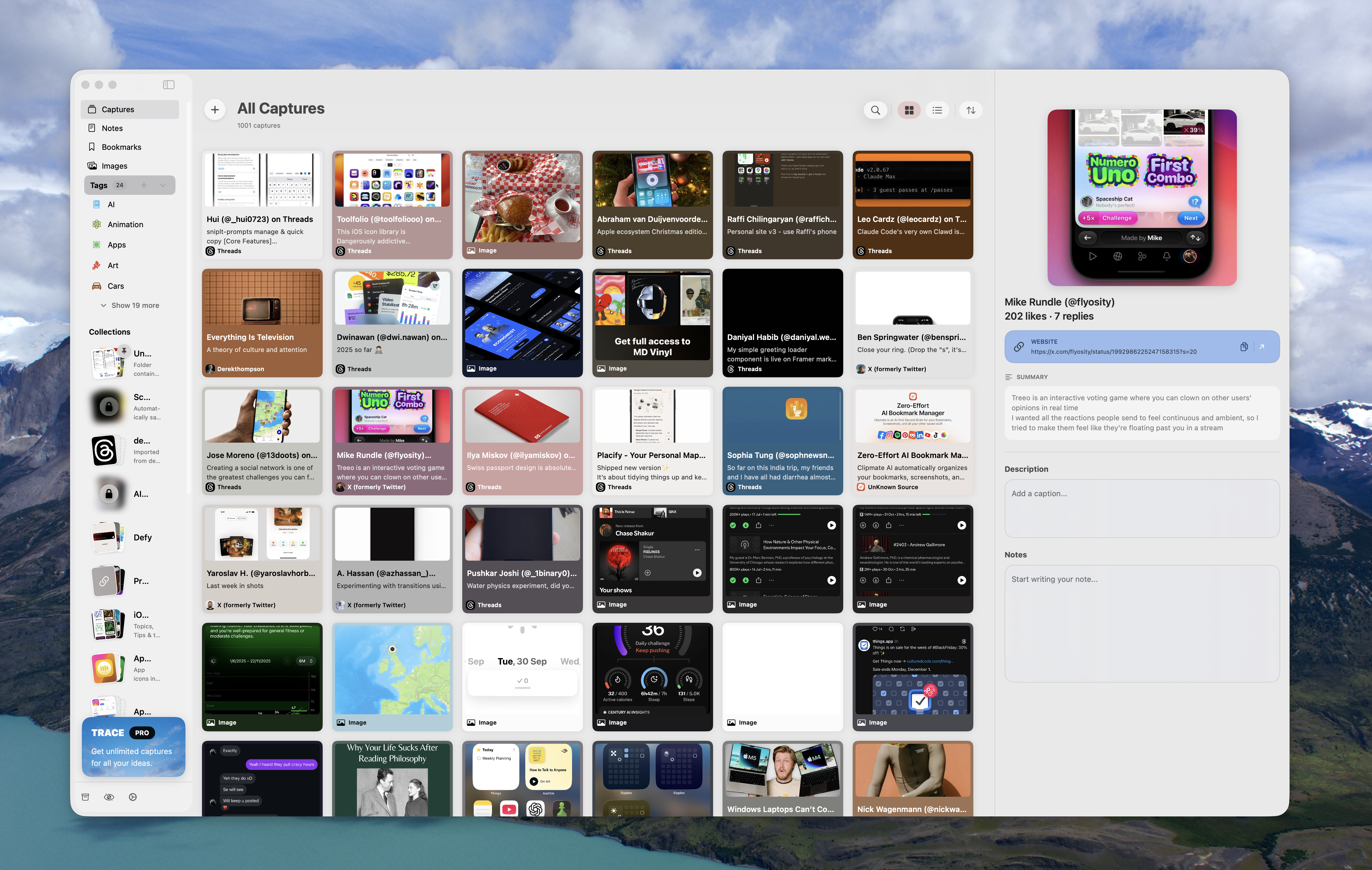 Trace for macOS Preview